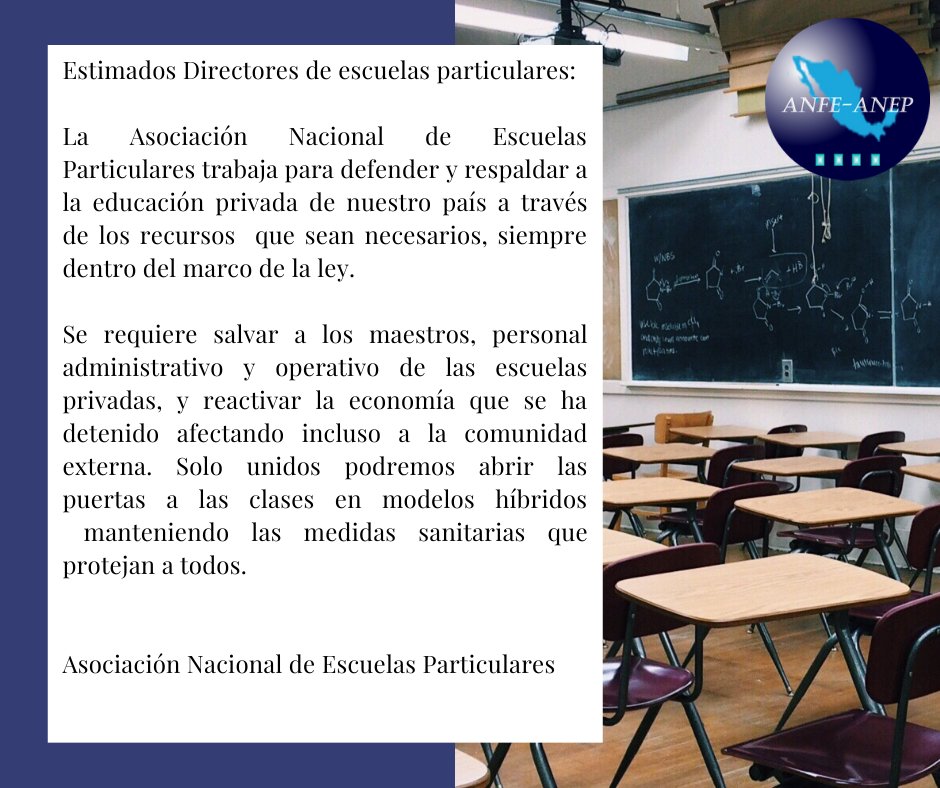 Las escuelas particulares son parte del Sistema Educativo Nacional apoyando la educación de miles de estudiantes, en distintos niveles, modalidades, espacios y modelos académicos. Además generan espacios de trabajo y remuneración para una extensa comunidad