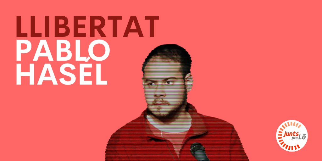 juntsperlo's tweet image. ❗️ L'empresonament de músics i cantants a Espanya és fruit d'una legislació que no empara la llibertat d'expressió 

La Llei Mordassa reprimeix el dret de manifestació i reivindicació. Urgeix la seva derogació.

#LlibertatPabloHasél