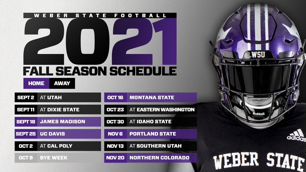 Weber State Football tweet media