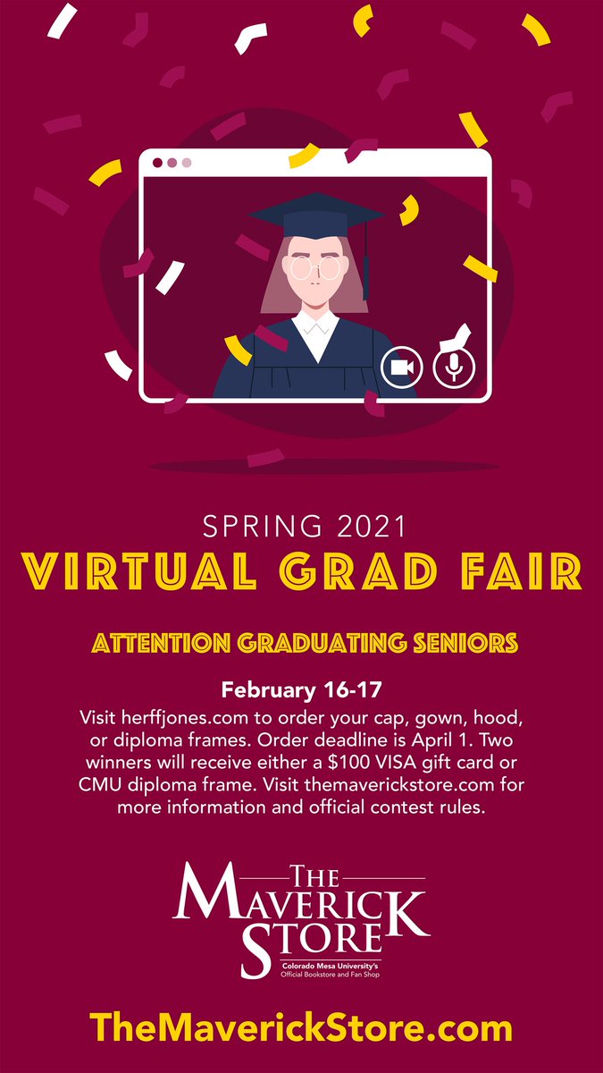 Seniors! Make sure to visit herffjones.com to order your cap and gown! 🎓