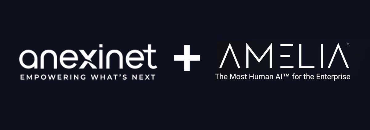 Excited about our new partnership with industry leader, Amelia <a href="/IPsoft/">️ ️ ️ ️</a> provides the foundation for our new Conversational AI Strategy &amp; Roadmap, which enables Natural Language interactions via highly intelligent Virtual Agents. Read more: ow.ly/Bdju50DxZLK #Anexinet