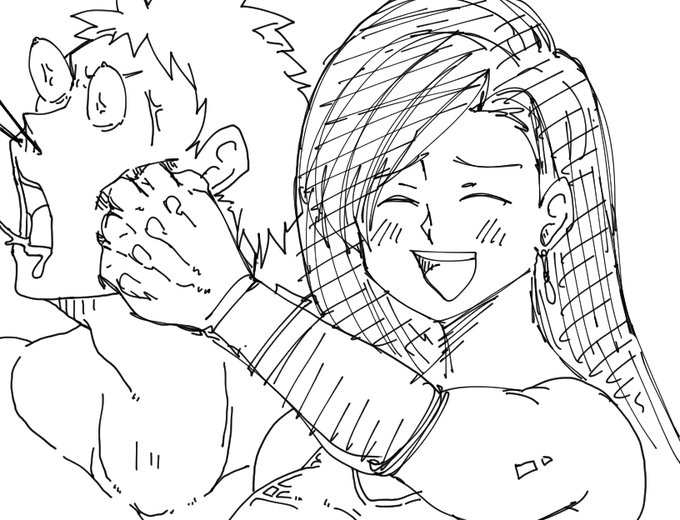 @TOFUK19 Hey Zetsu! Get Tifa's punch!💪🤡 