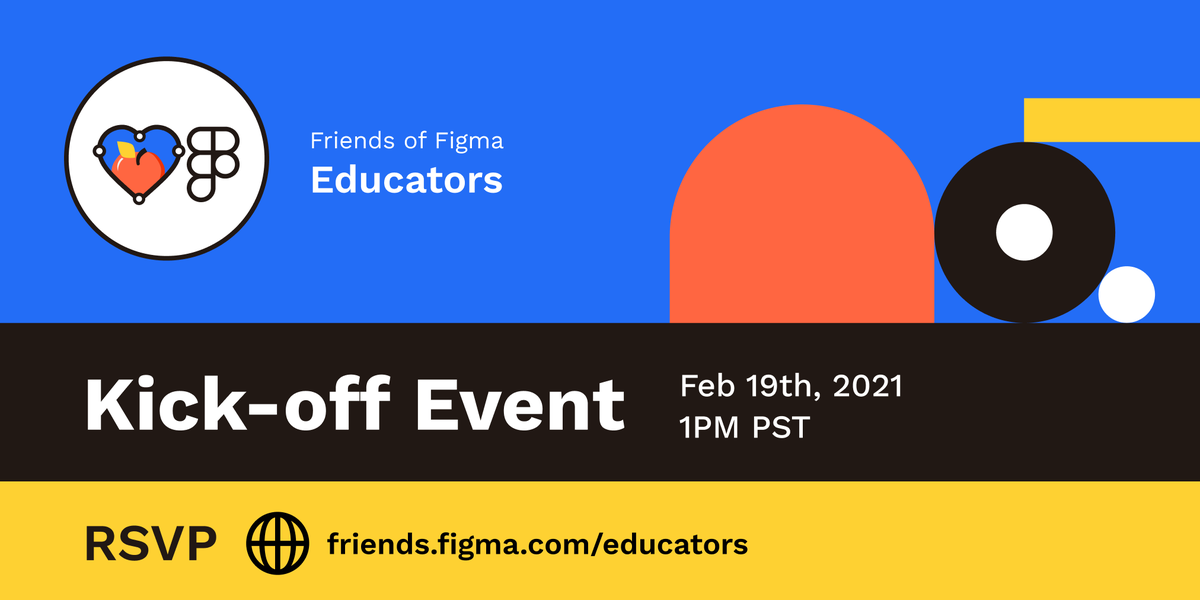 fof_educators's tweet photo. Our Kick-off event is this Friday, February 19th, at 1PM PST. 

Cohosted with @ux_edtech, there will be some classroom show &amp; tell with @miggi and we will be doing an in-file activity together!

Join us! 

RSVP here: https://t.co/xqSyoehlnZ https://t.co/41AjPWIpT9