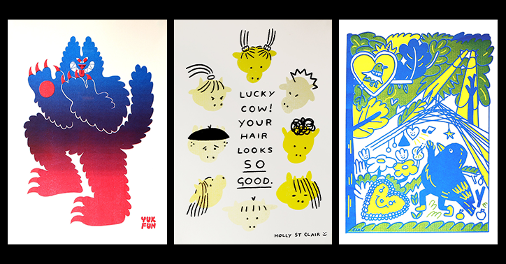 itsnicethat's tweet photo. Folk Beasts is a new initiative hoping to inspire the public to engage in the arts at home > https://t.co/FP0e1XwAlB https://t.co/MpgOwjAbap