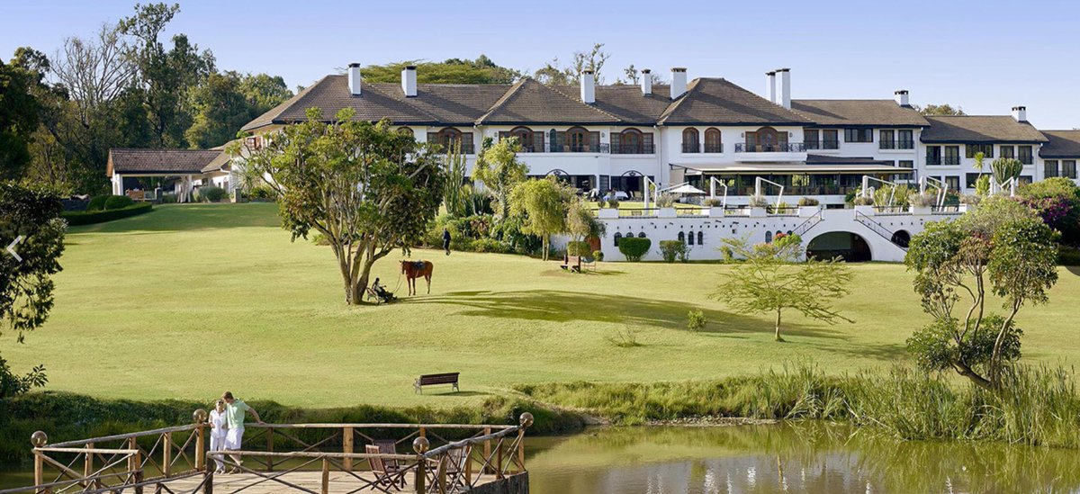 This is a view of the luxurious hotel today.