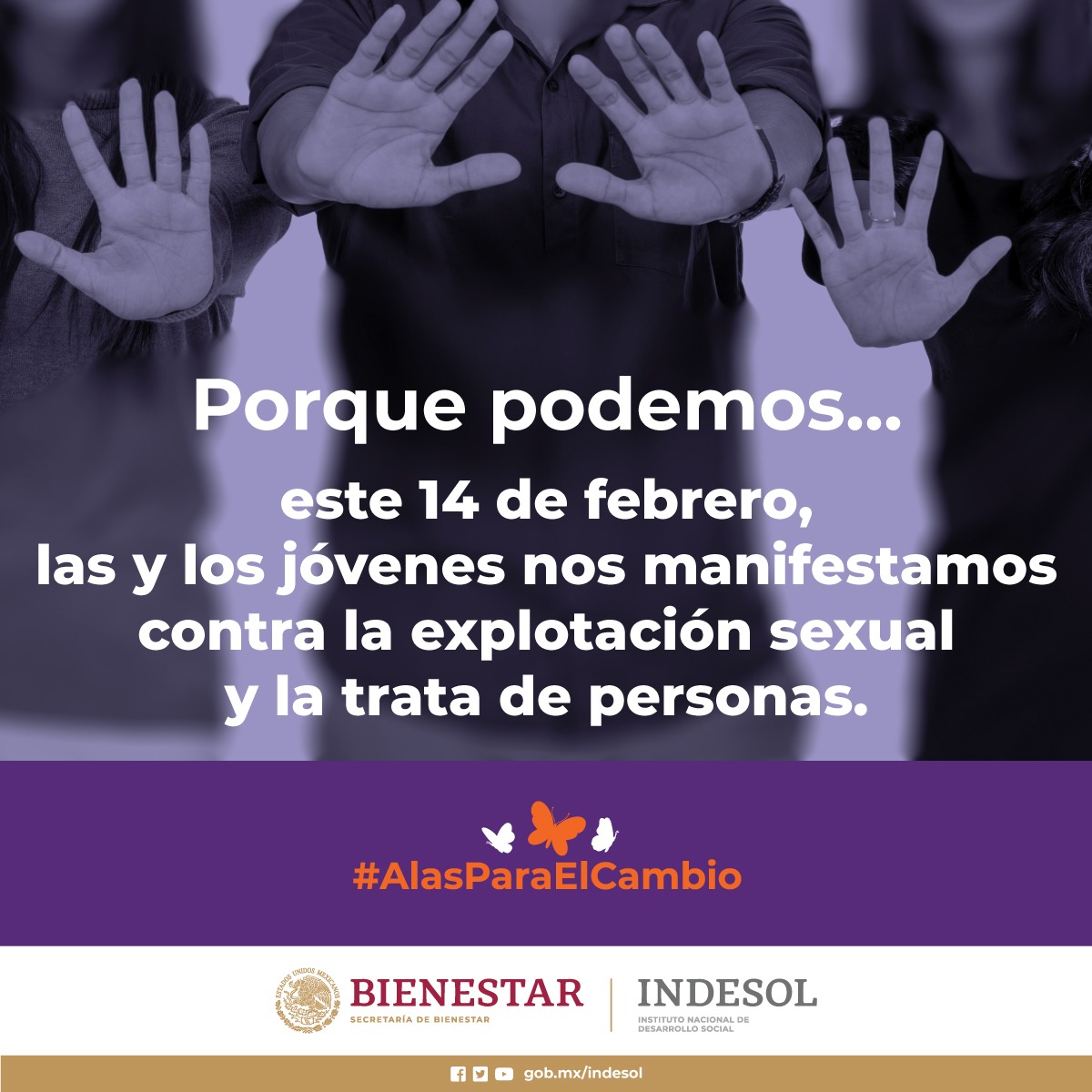 mujerhidalgo's tweet photo. #PorquePodemos #Jóvenes #AmistadAmor 
Las y los jóvenes nos involucramos en la construcción de sociedades más igualitarias y sin violencia, con respeto a la diversidad y en la búsqueda permanente de la paz.
@Indesol @SeGobHidalgo @MC_HdezAragon https://t.co/W9QcpA0kDV