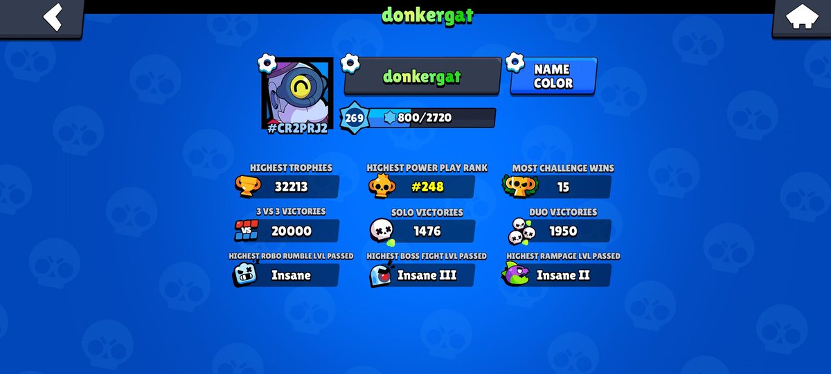 First started playing about 3,5 years ago, finally hit that 20k wins mark!