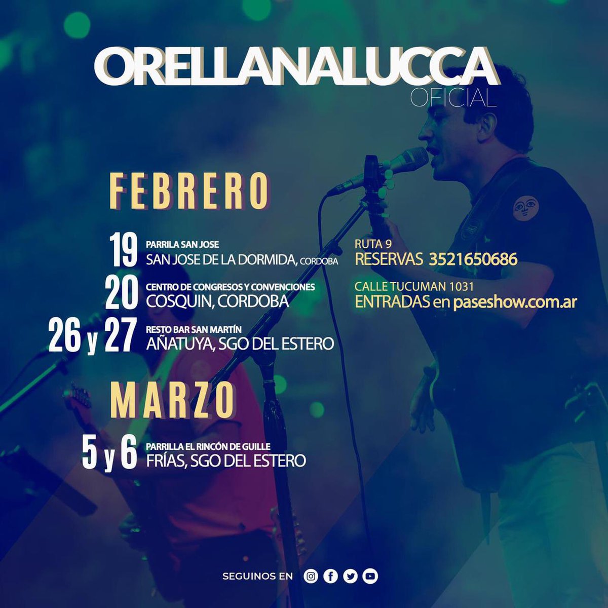manurellana's tweet photo. Este sábado 20 de febrero en Cosquin !!! https://t.co/9wkHs9CkMa