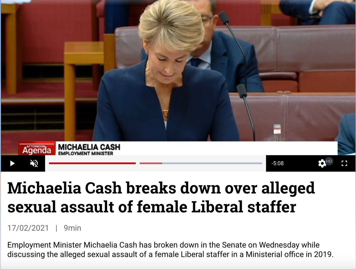 4 days out, and already we have:- JenAndTheGirls trotted out as the protective shield- the unedifying sight of Michaelia Cash attempting tears in federal parliament- the Daily Telegraph pumping out Morrison govt leaks in an appalling manipulation of "suicide" concerns