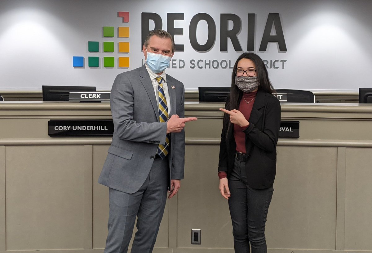 Just spent the day with an <a href="/PeoriaUnified11/">Peoria Unified</a> rock star! Get ready <a href="/ASU/">Arizona State University</a> because senior Sylvia Lopez from <a href="/LibertyHSLions/">Liberty Lions</a> <a href="/PeoriaMET/">#PeoriaMET</a> is going to crush it! @SylviaLopez_MET