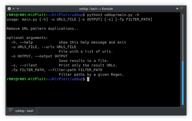 KitPloit's tweet photo. UDdup - Urls De-Duplication Tool For Better Recon https://t.co/vFXOUBexxu #Bugbounty #Python #Recon #Reconnaissance #Scan #UDdup https://t.co/ommkZrvQW1