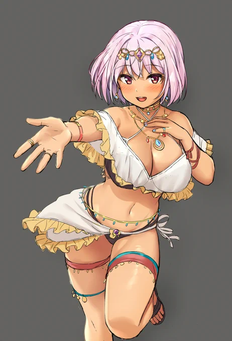 踊り子ラフ 