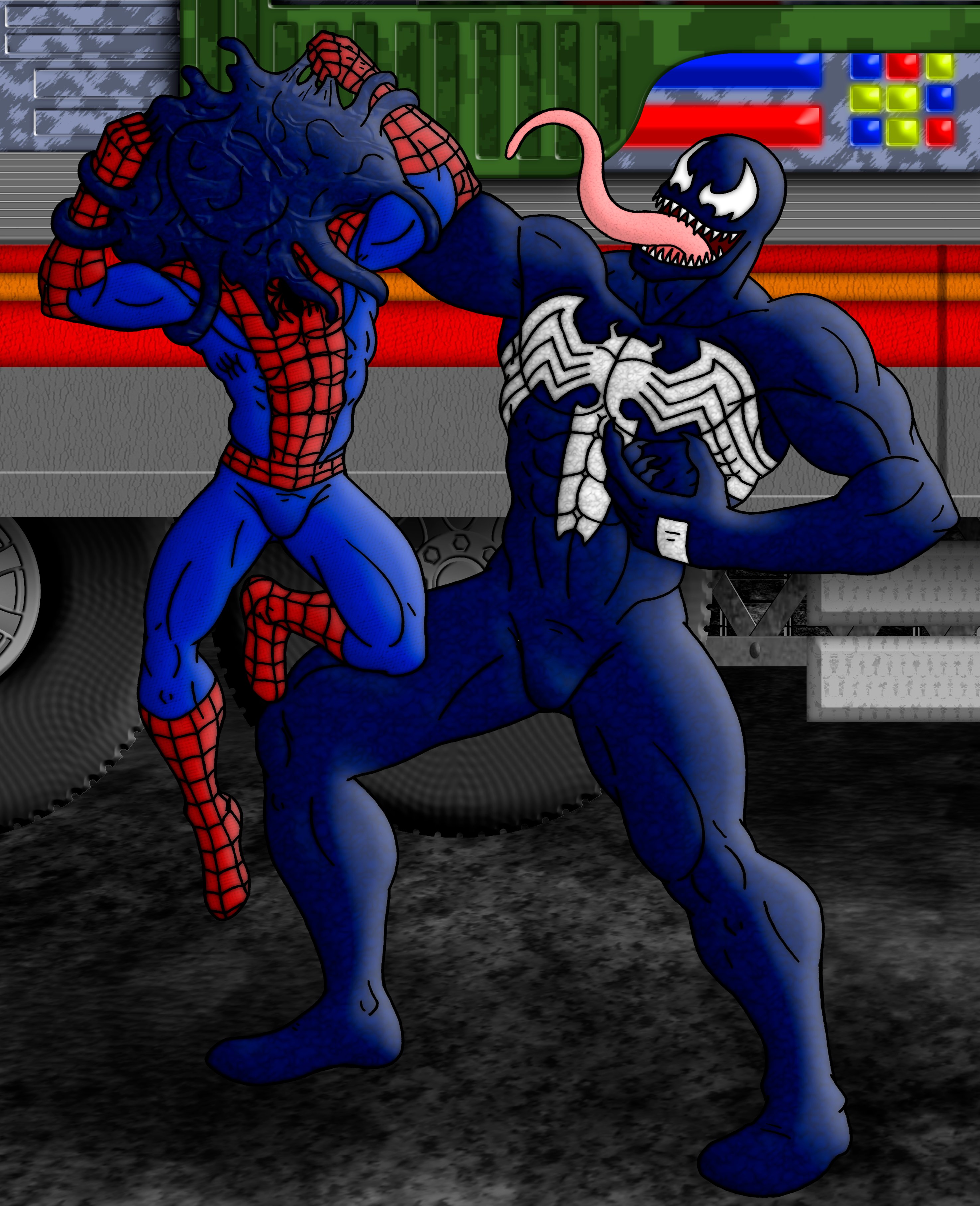 Spider Man Venom Gay Porn - 09tuf on Twitter: \