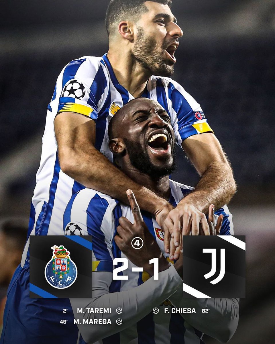 Porto give Juve a mountain 🏔️ to climb with a stellar performance 🔵⚪