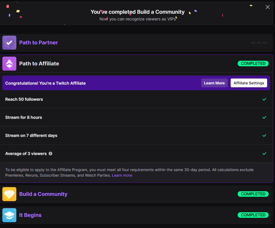 MsterTrav's tweet photo. Yo! I have officially became an Affiliate Streamer on Twitch! Thank you guys so much! https://t.co/PPOvDA41j8