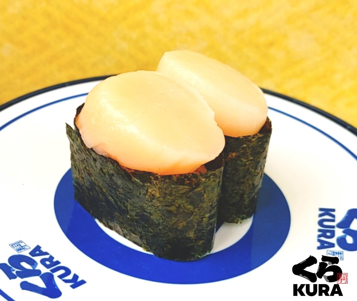 無添くら寿司 公式 貝好きにはこれ まるごとほたて軍艦 上質で肉厚なほたては旨みたっぷり 噛めば噛むほどほたての甘みを味わえる 人気の一皿だよ 無添くら寿司 公式 貝好きにはこれ まるごとほたて軍艦 上質で肉厚なほたては旨みたっぷり 噛めば噛むほどほたての甘みを味わえる 人気の一皿だよ