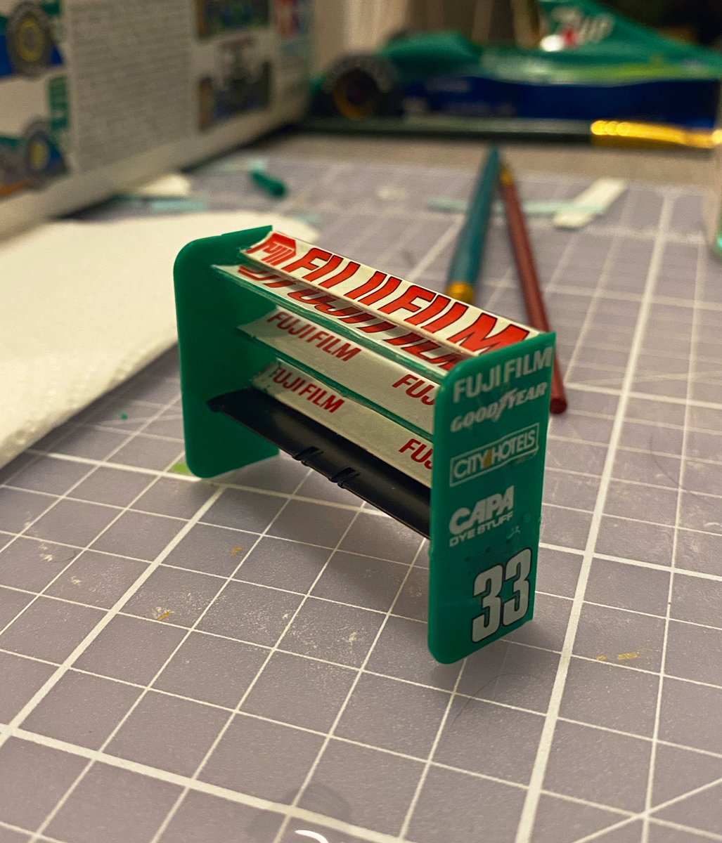 FOUR HOURS! 19/20  Rear wing is complete 