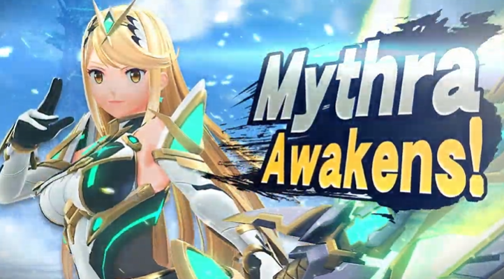 Pyra & Mythra announced for Super Smash Bros. Ultimate. You can switch between the two mid-battle.  #NintendoDirect