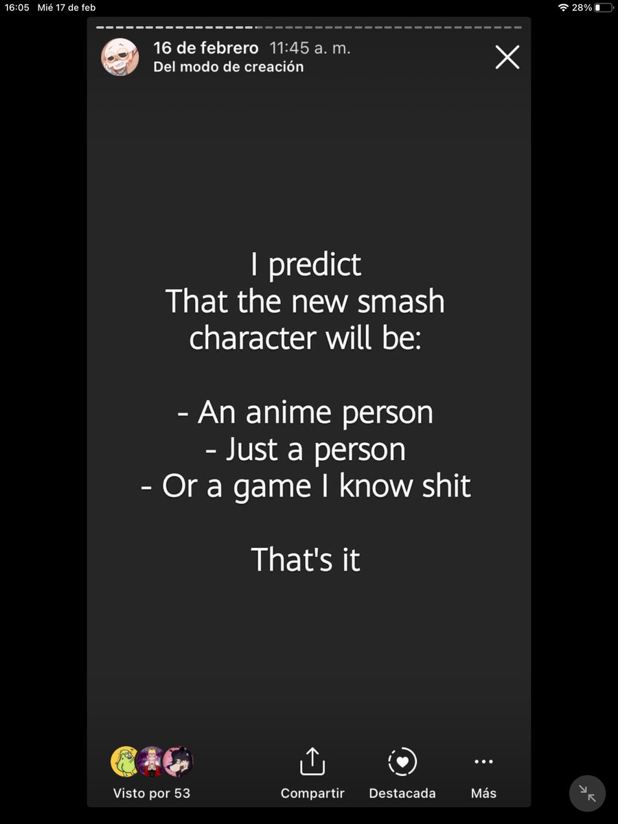 cloverdoge's tweet photo. MY INSTAGRAM PREDICTIONS WERE RIGHT LMAOOOOO
#NintendoDirectJP #NintendoDirectPredictions https://t.co/VoSiHVzKkZ