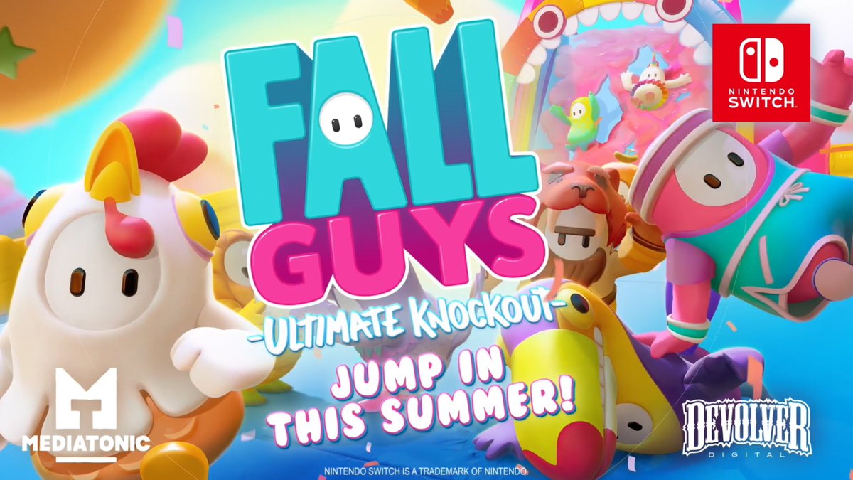 Fall Guys out in Summer for Switch