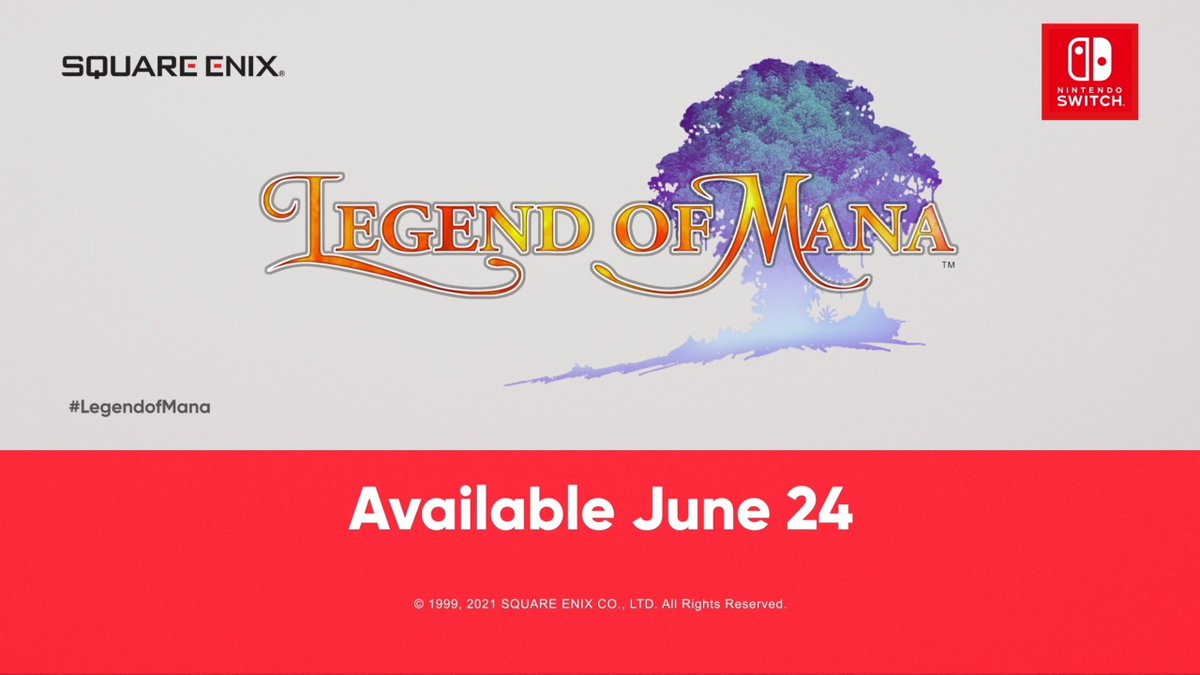 Legend of Mana announced for Switch. Includes rearranged music, ability to turn off encounters, HD backgrounds. June 24th