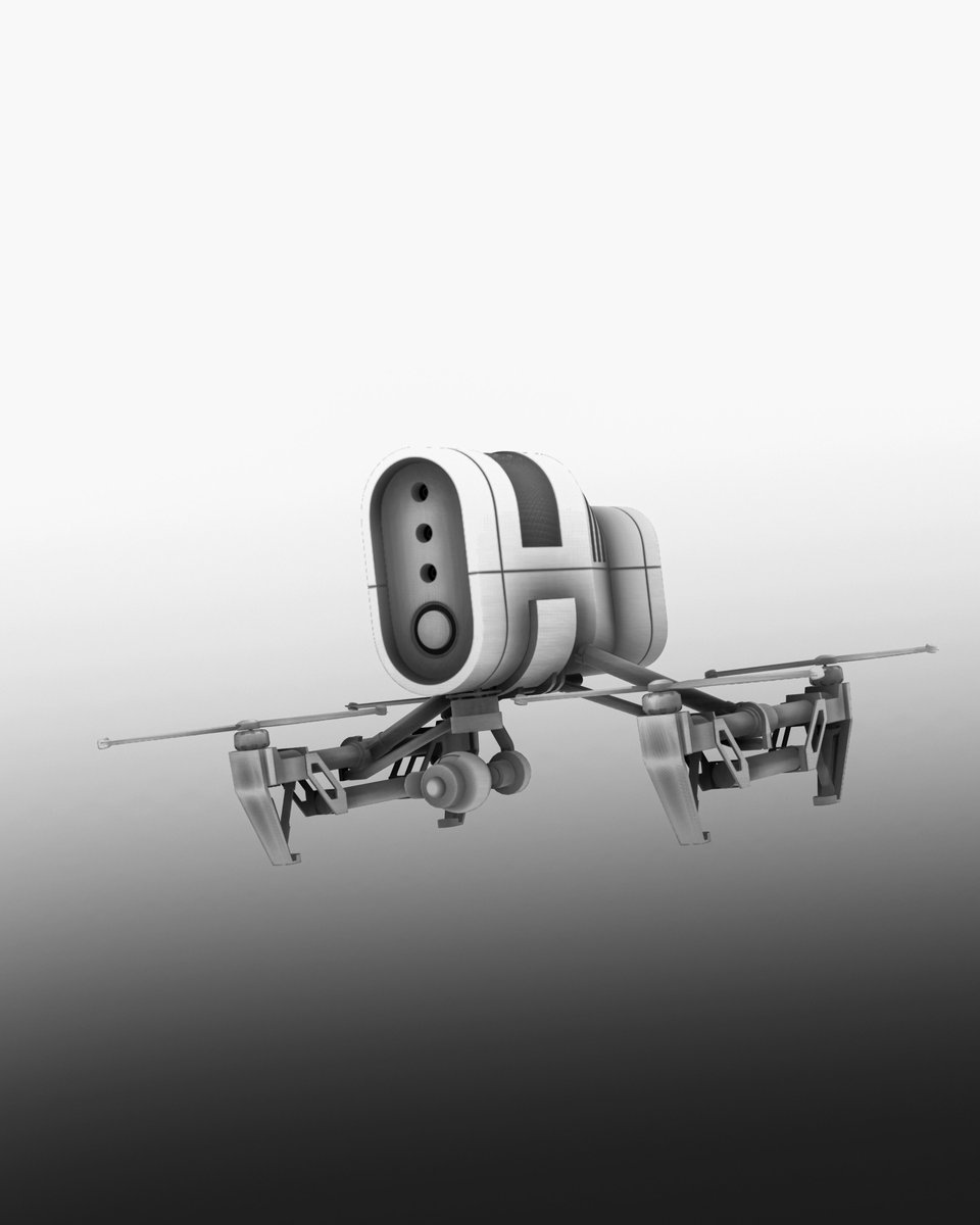 engwind_art's tweet photo. Meet PAD 1000x. PAD stands for Personal Automated Drone. PAD runs on ACAI 2500x Neuroware. Advanced Cybernetic Artificial Intelligence. 

Do you have a PAD in your life? 

Tag 3 ppl who would appreciate a PAD
@jlindsayfilm @TheDizzyViper @Mad_Dog_Jones 

#nftart #engwindart #UE4 https://t.co/e0gGD0d9jQ