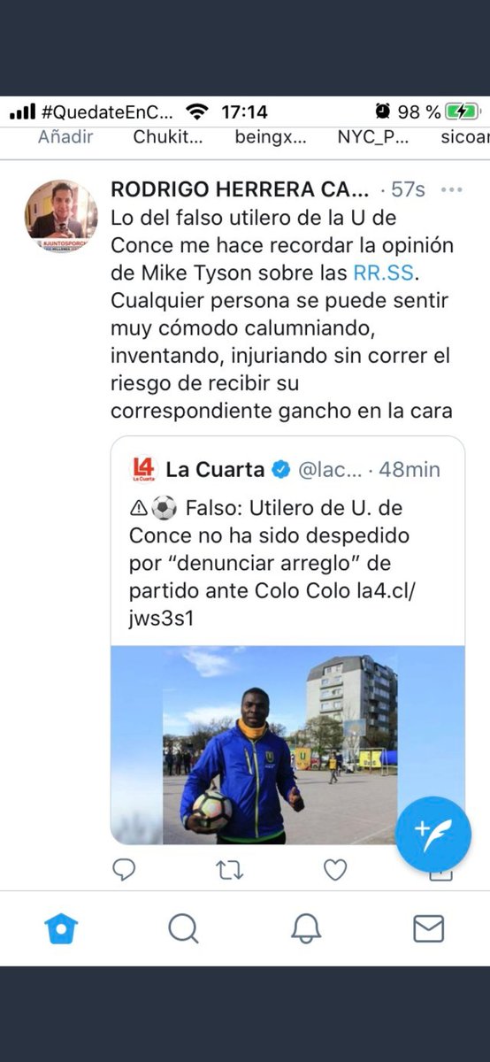 Maxi03977512's tweet photo. @JuanpabloBugue5 @_tobal Porwue es falso po wn, si este saco wea es de la u https://t.co/1bjTU02hzQ