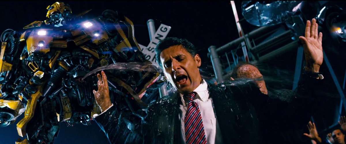 Transformers (2007)“We lost a great comrade, but gained new ones. Thank you, all of you. You honor us with your bravery.”