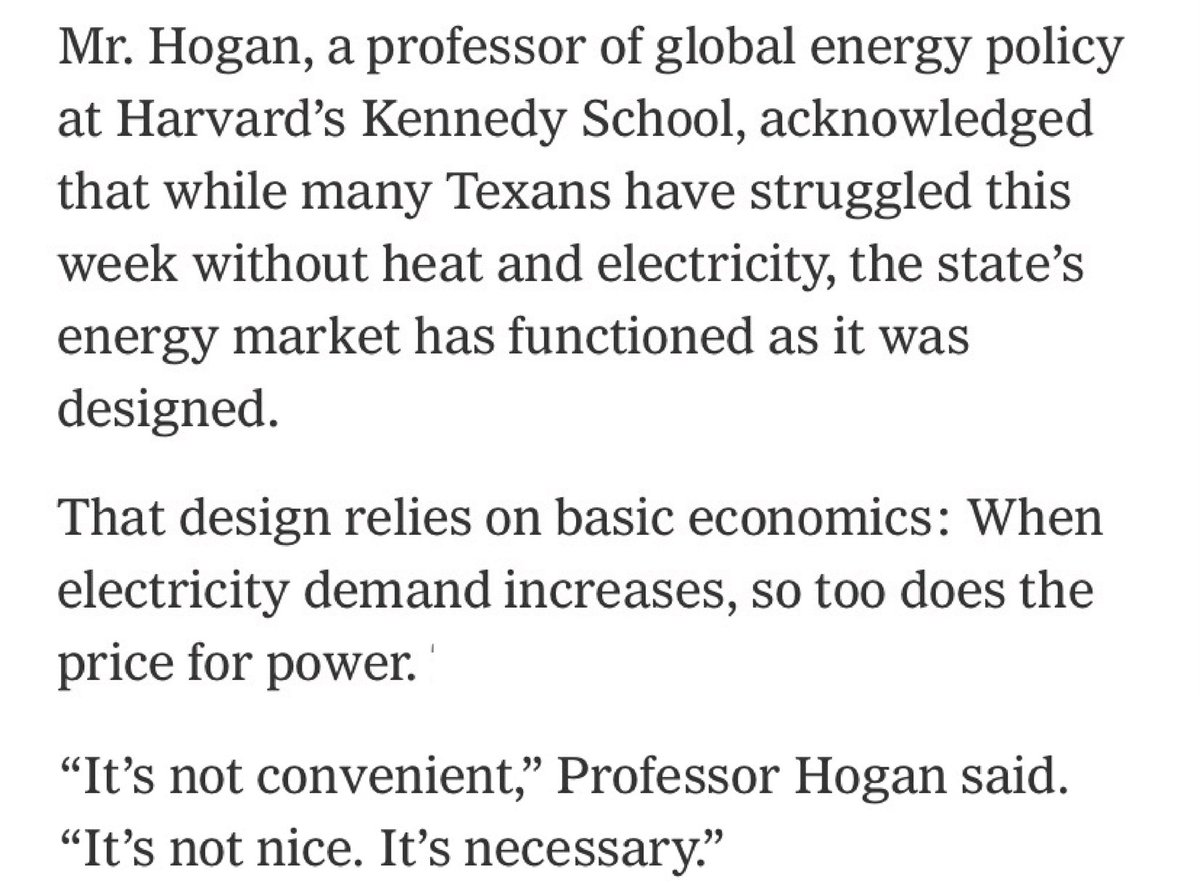 3. Why does our energy system put profits over people? Privatization allows corporations to profit off the suffering of our citizens.Scarcity drives up prices, which is good for industry, but bad for Texans.Heat in the depths of winter isn’t a commodity; it’s a human right.