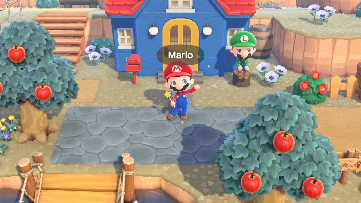 Super Mario themed items coming to Animal Crossing