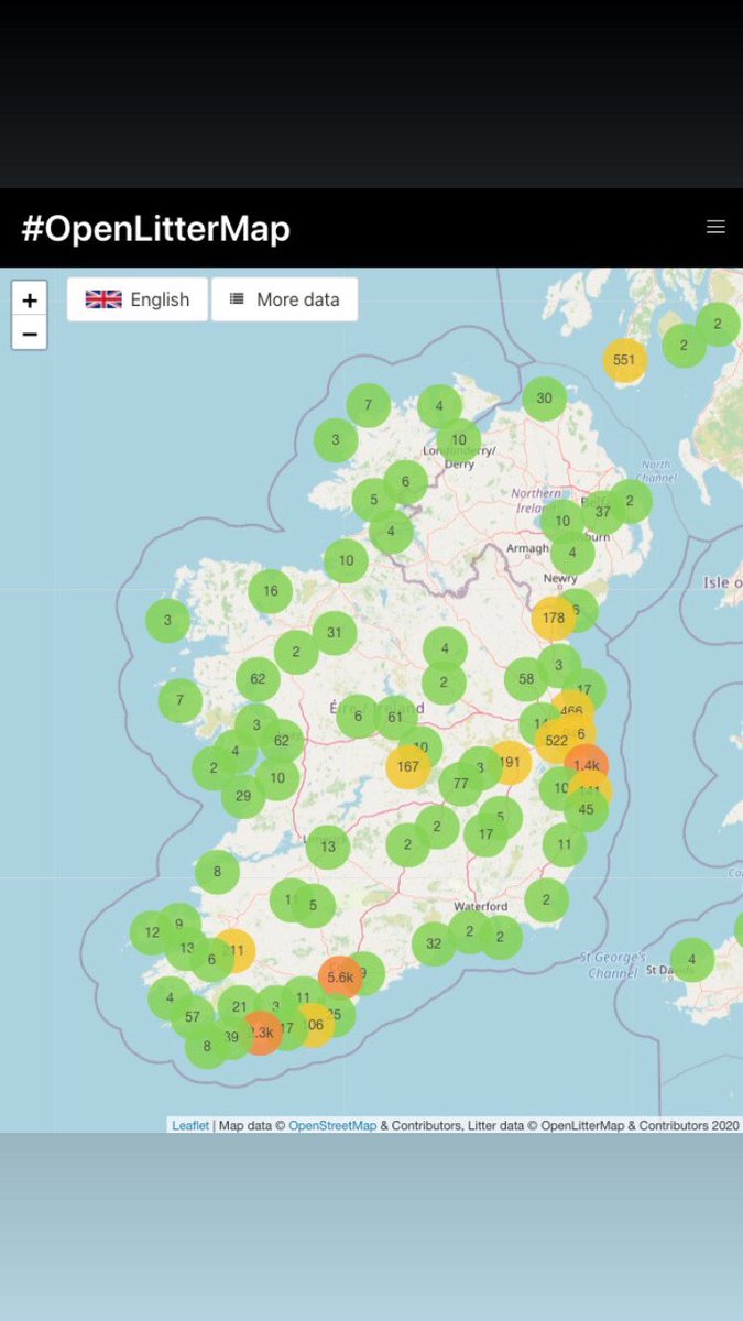 OpenLitterMap's tweet image. Why don’t we make #LitterMapping an extra curricular activity to score bonus points for #LeavingCert2021. Put the schools against each into a competition to see who can remove and record the most #litter and waste in our environment. Bonus points for whatever school can win 🌍👍