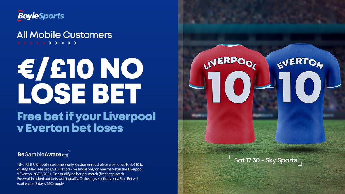 BoyleSports's tweet photo. 🚨 25 FREE BET UP FOR GRABS! 

🔄 RT &amp; REPLY with the Correct Score AND First Goalscorer in Liverpool v Everton

⚽️ Use BoyleGoal 

Bet 10 👉 https://t.co/RJFzTA9r5Z

#LIVEVE #LFC #EFC #YNWA https://t.co/2nSpJVdT2z