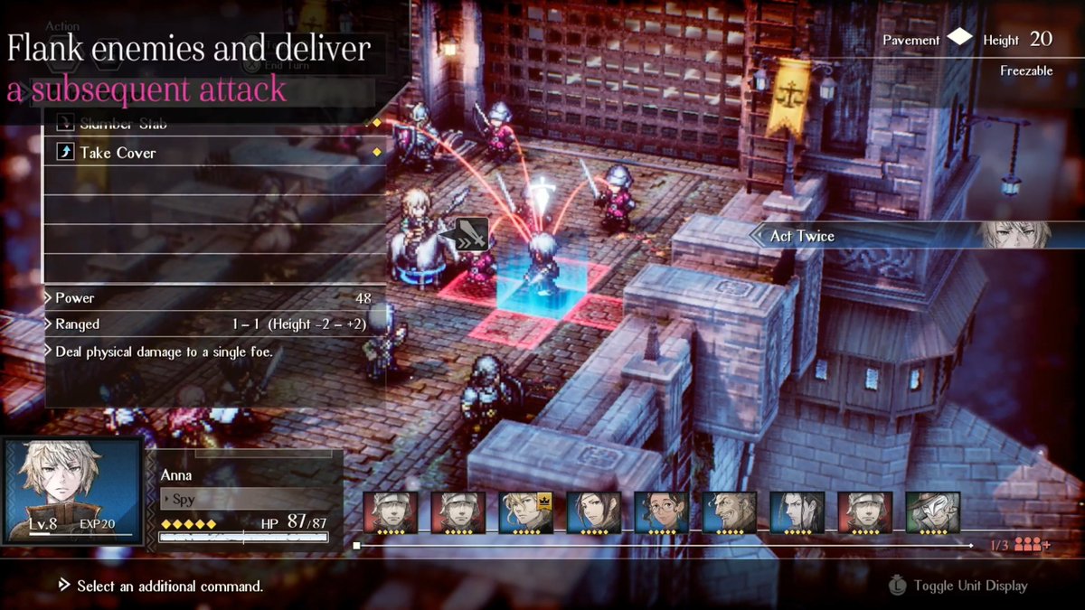 Project Triangle Strategy (tactical RPG)