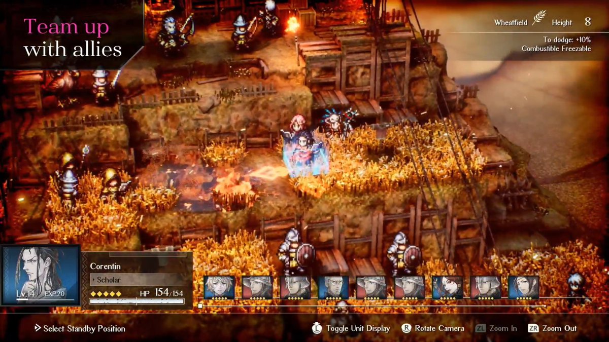 Project Triangle Strategy (tactical RPG)