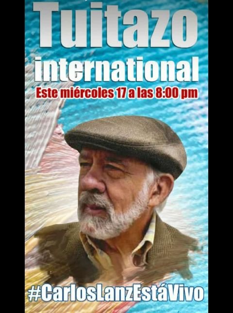 LissettiZP's tweet photo. Que los órganos auxiliares de justicia respondan: Qué están haciendo respecto a la búsqueda y rescate del Prof #Carlos Lanz ?
#CarlosLanzEstáVivo #CarlosLanzEstaVivo #CarlosLanzEstàVivo 
@ministerpublico @PRENSACICPC @dcabellor @DGCIMofficial @TSJ_Venezuela https://t.co/t7jK3qZwDb