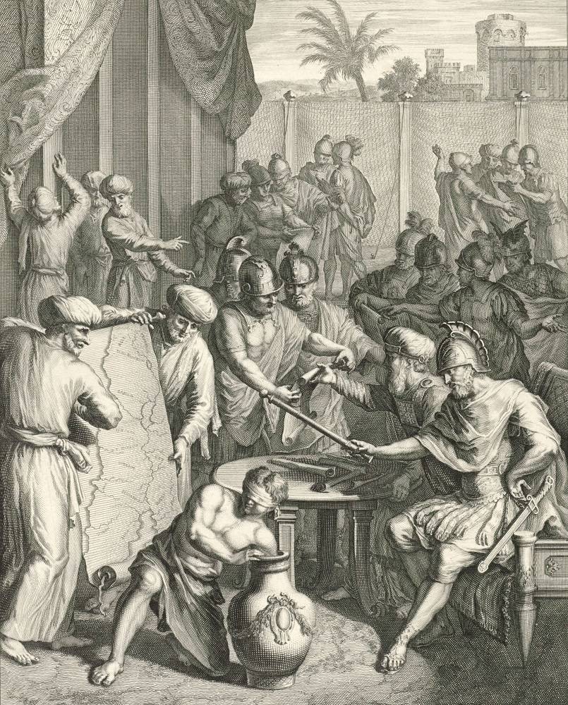 The casting of lots is found throughout the Bible. It is not clear exactly how it was done (sticks, stones, dice), but the goal was to determine a decision without human influence, and the apparent randomness was interpreted as a divine decision.