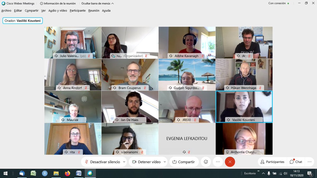 MERVEXgroup_IEO's tweet photo. Los expertos que asisten a los WG de evaluación analizan los datos y los unen en una única matriz internacional. El equipo de @project_impress participa en diferentes WG como #WGBIE #WGDEEP #WGHANSA #WGMIXFISH #WGWIDE #WGCEPH https://t.co/4qswU5DmJR