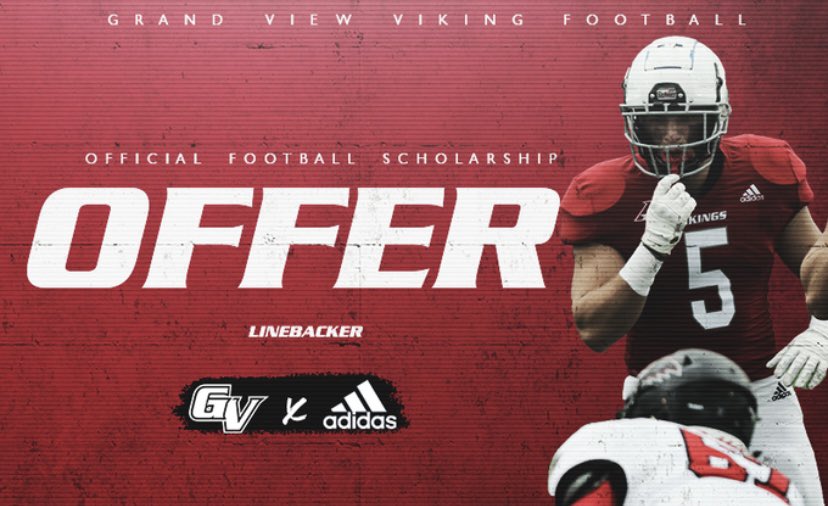 Blessed to have received my first offer from Grand View! Thank you @everett044 for this opportunity!