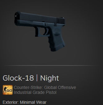 incompetentcs's tweet photo. Day 52 OF DAILY CSGO GIVEAWAYS! (WOW)

*Glock-18 | Night (MW)*

-Follow
-Like + Retweet!

GO WATCH THIS VIDEO: https://t.co/xoUg4PzDxS
Ends in 24 hours! https://t.co/mTfxI19Ro6