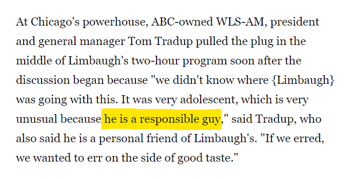 Here's an article from the time about how people responded to Rush's farding bit. https://www.washingtonpost.com/archive/lifestyle/1990/01/02/limbaughs-play-on-words/dcffa14a-1451-426a-820d-337cdcf69866/