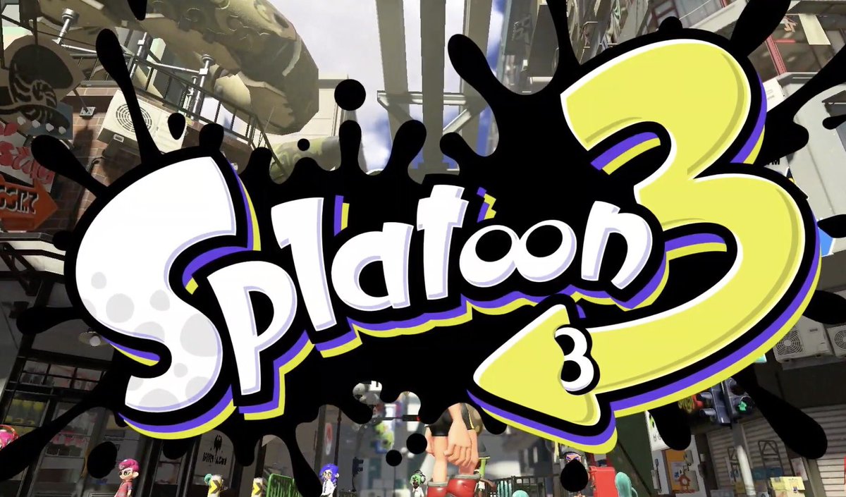 SplatoonCafe's tweet image. SPLATOON 3