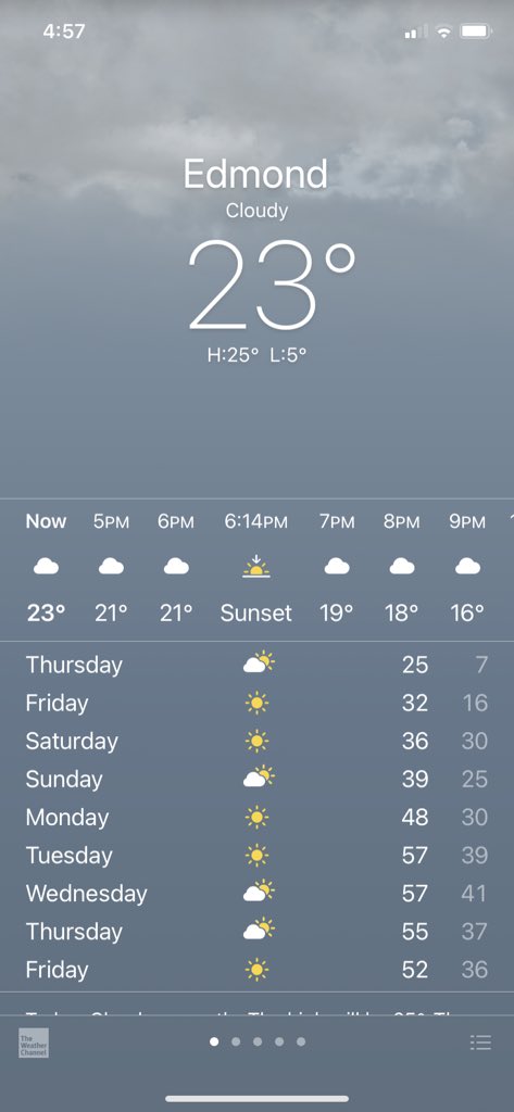In case you were wondering, no, it doesn’t feel like home. ❄️🥶