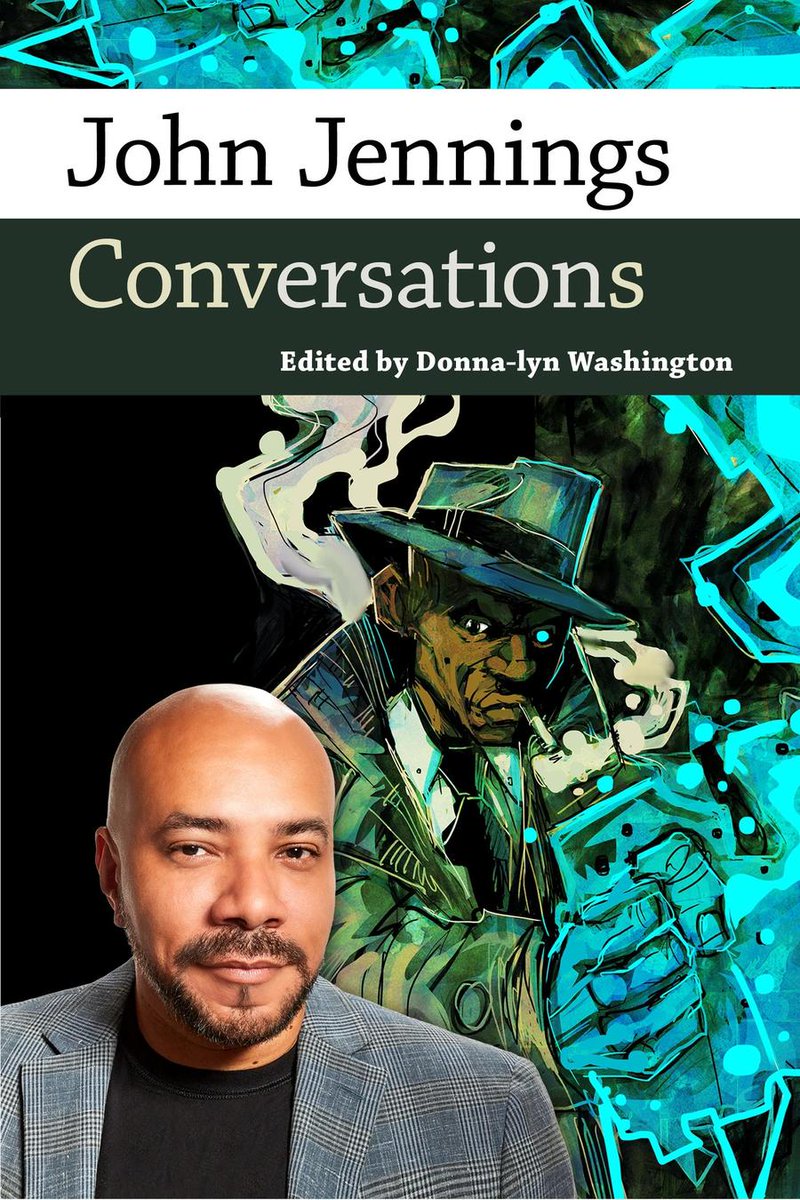 Today’s #BlackHistoryMonth read is JOHN JENNINGS: CONVERSATIONS, edited by @Notingshaw. This book is a collection of interviews with a graphic designer &amp; comic book scholar known for his collaboration on the graphic novel adaptation of KINDRED. upress.state.ms.us/Books/J/John-J…