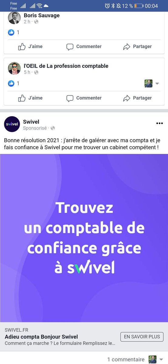JohnLevy0's tweet photo. Tous les jours... Je découvre une start-up qui s'interesse à la profession (ou pas...)...
Aujourd'hui c'est au tour de Swivel
💢 Swivel est un service gratuit de mise en relation entre entrepreneurs et experts-comptables. https://t.co/UqWFv3YICU