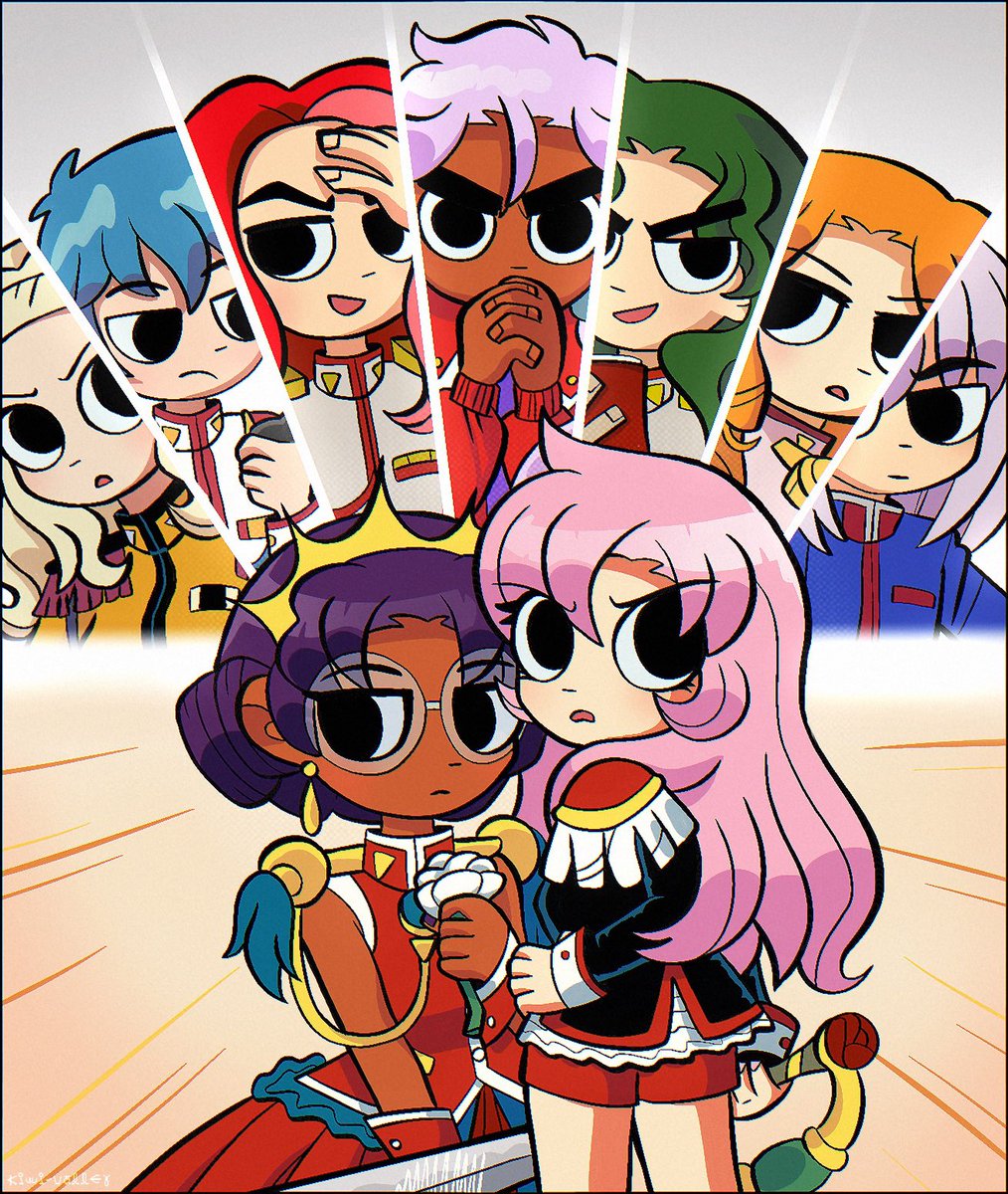 PAPi_LiMOR's tweet image. Utena Tenjou vs. the End of the World 🌹