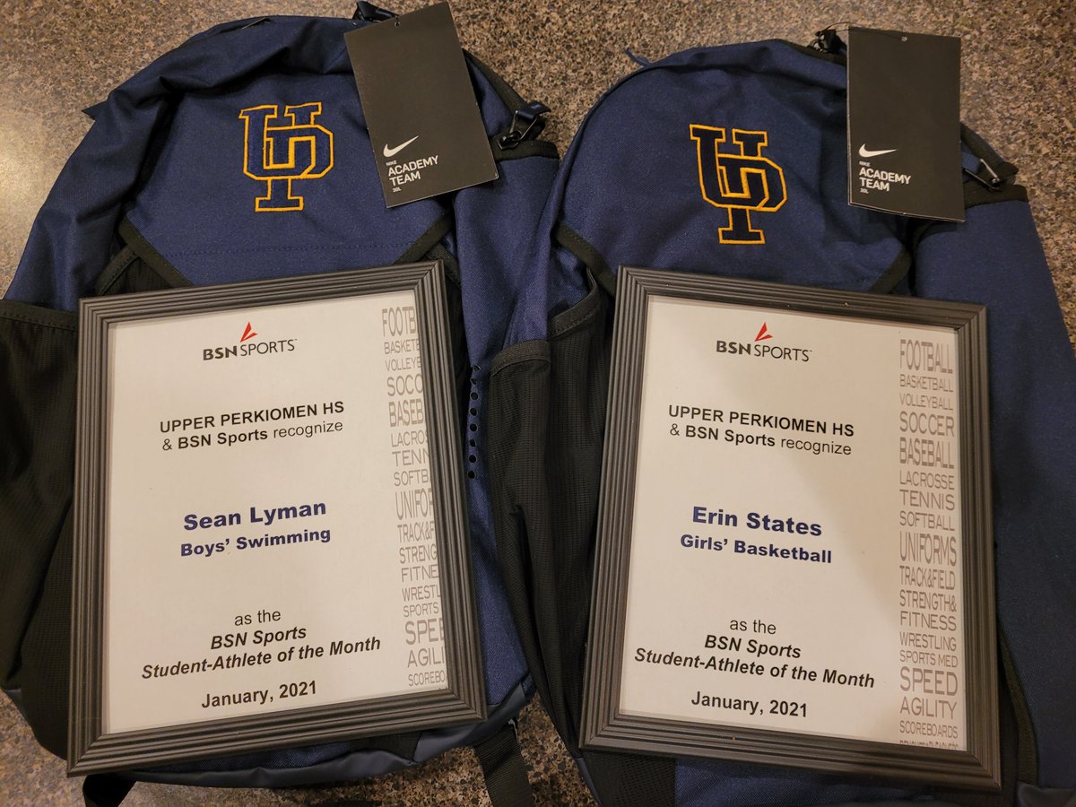 BSNSPORTS_PHL's tweet photo. Congrats to ๐Erin States๐ & ๐Sean Lyman๐ - UPERK HS/BSN Sports Student-Athletes of the Month! @bsnports @UPIndians @UpperPerkHS @UPSDTribe @BSN_Swimming @BSN_Basketball #UPPride #Swoosh #PicsToFollow #DoingItAgainInFeb https://t.co/5uyFyrUkxO