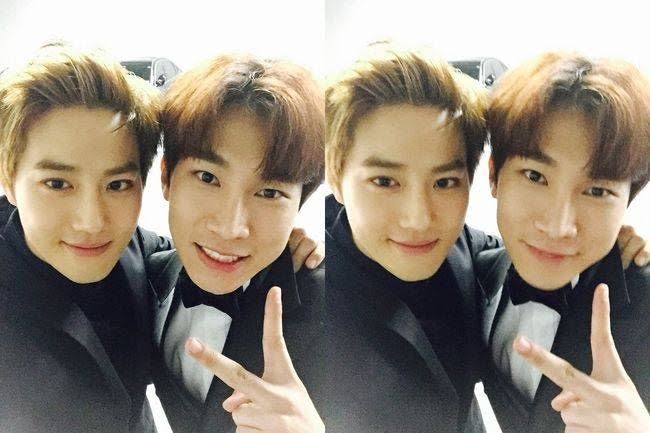 eunkwang is friends with jogndae and he dated suho so y'all should definitely vote for btob on kingdom because of this