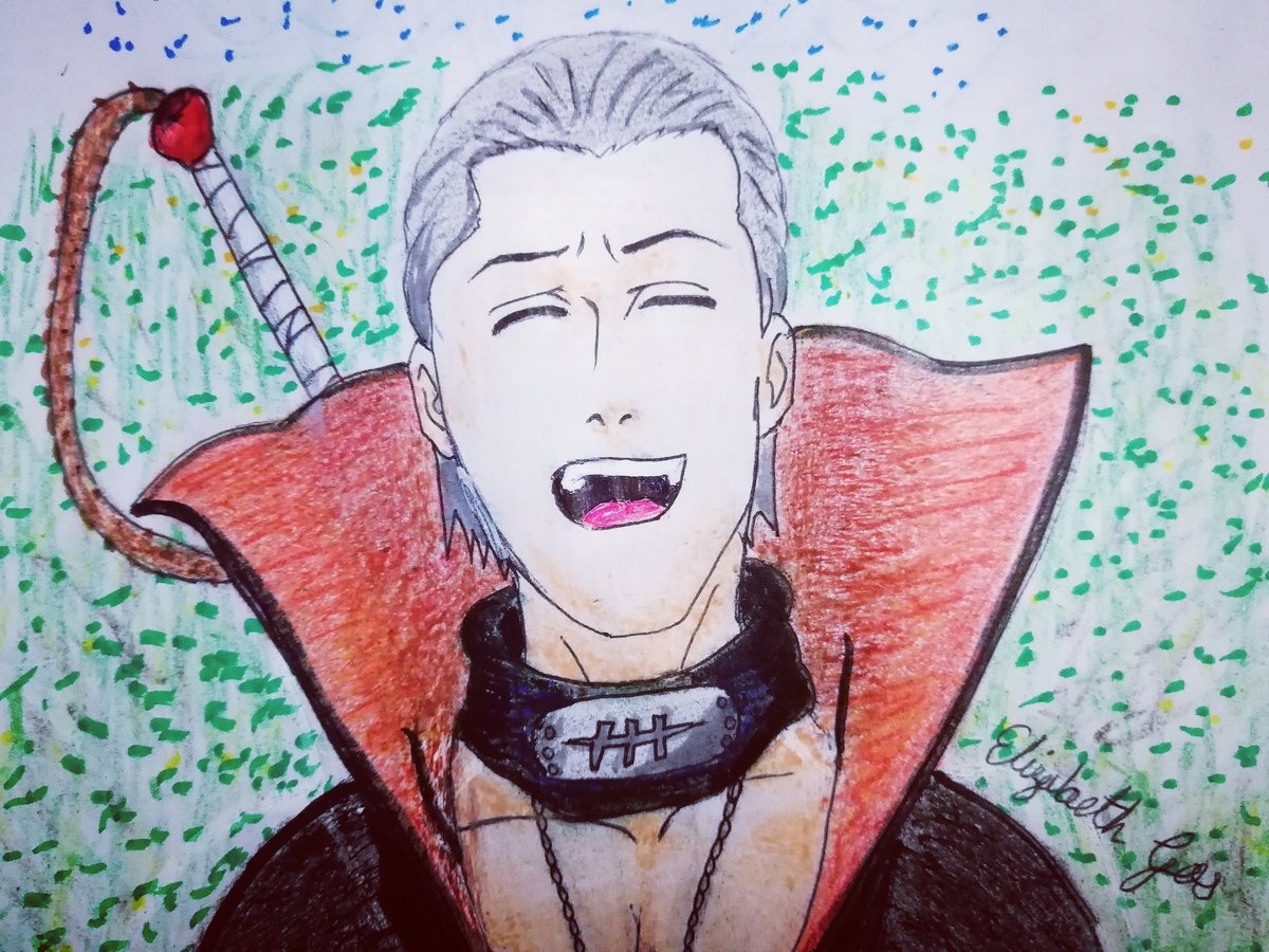 ElizabethGos2's tweet photo. Se me olvida que tengo Twitter, XD
He aquí un Hidan de Naruto. :v https://t.co/69ZQr7GOkZ