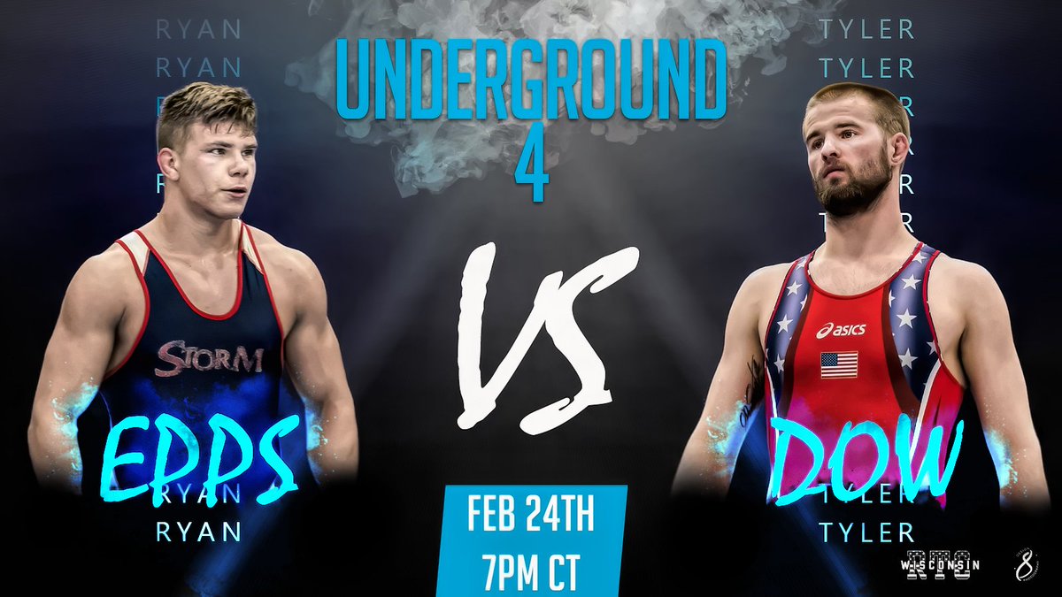 Let us see some 🖐️s!

<a href="/tydow2000/">Tyler Dow</a> and <a href="/RyanEpps14/">Ryan Epps</a> will meet up for a Greco Roman match up at Underground 4!

2/24 at 7pm on rokfin.com/wiscrtc