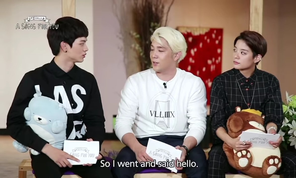 BTS: armys i cannot make this shit up taehyung and sungjae met in a washroom "he was doing his business in the toilet so i went and said hello wanna be friends? so we became friends" if that's not reason enough to vote for btob then what is !!!